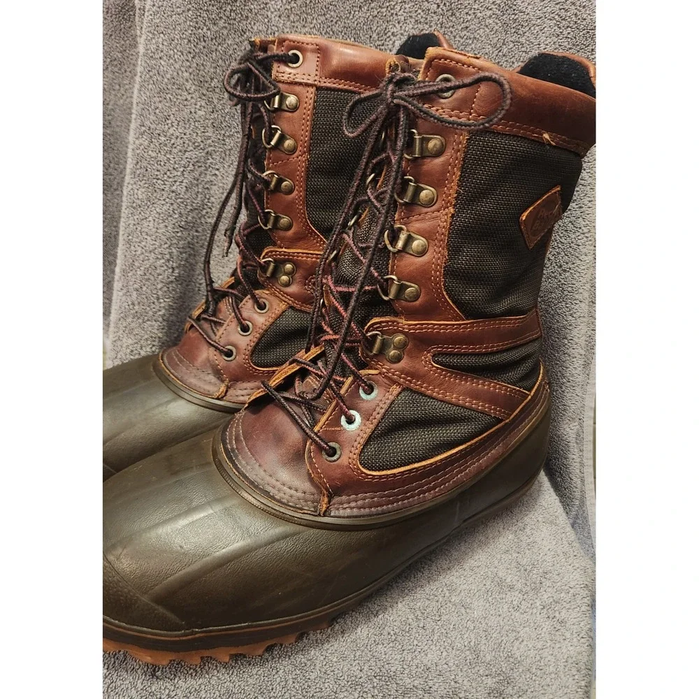 Red Ball Boundary Steel Shank Duck Boots Men 12 Excellent Vintage Union Made USA